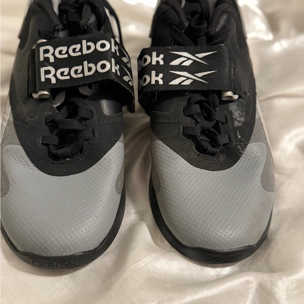 Reebok Black and Gray Lifters